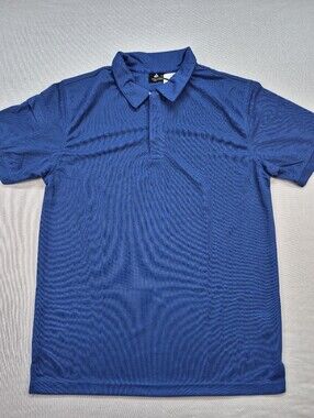 Zity Polo Shirt Men's Med Cobalt Blue Moisture Temperature Control NWT